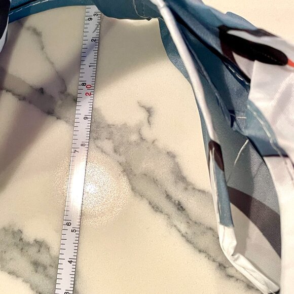 NWOT Large Nylon Reusable Shopper Tote - Picture 4 of 16